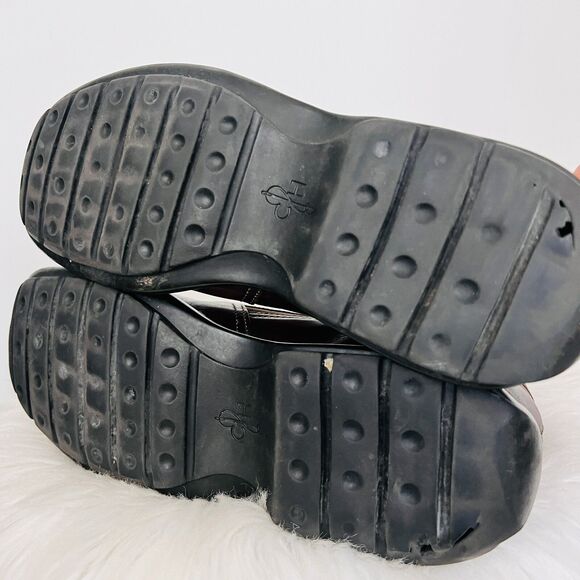 🎉Clearance🎉Cole Haan Zeno Driving Loafers Boots Brown Old Worn Leather 9M - Picture 6 of 8